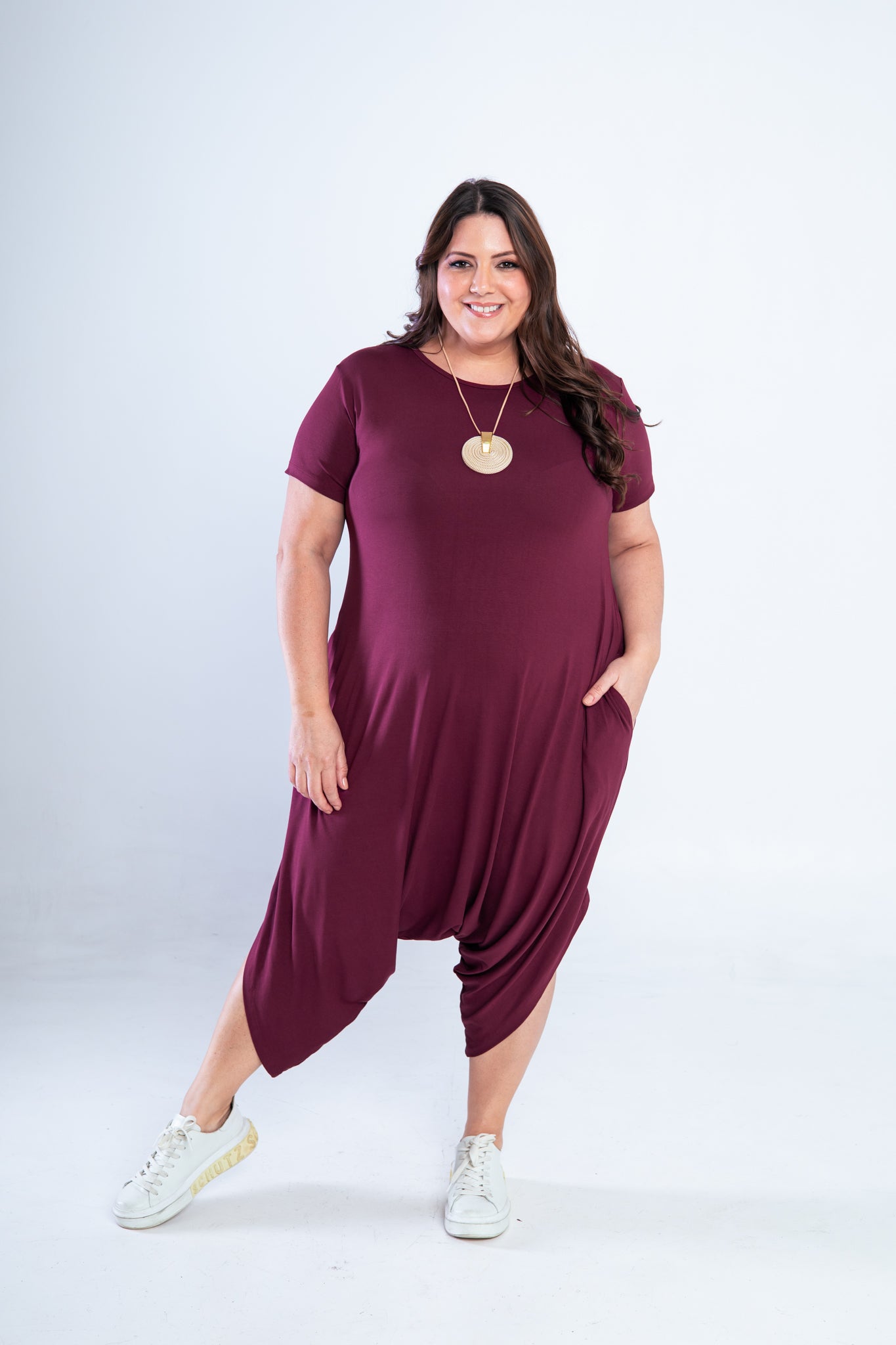 Macacão Fênix - Saruel com Bolsos em Viscolycra