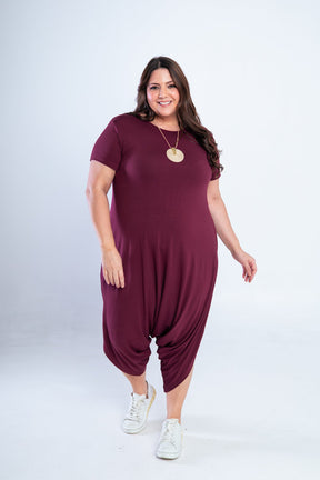 Macacão Fênix - Saruel com Bolsos em Viscolycra