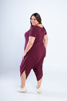 Macacão Fênix - Saruel com Bolsos em Viscolycra