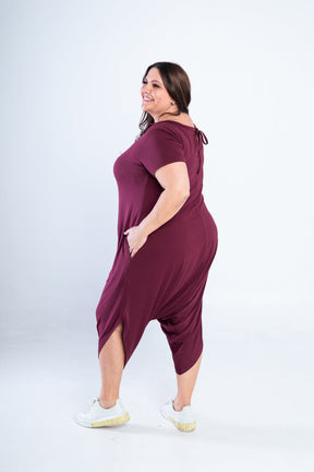 Macacão Fênix - Saruel com Bolsos em Viscolycra