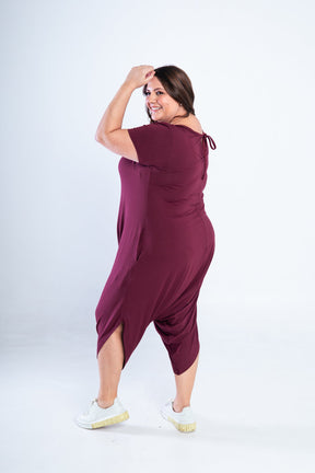 Macacão Fênix - Saruel com Bolsos em Viscolycra