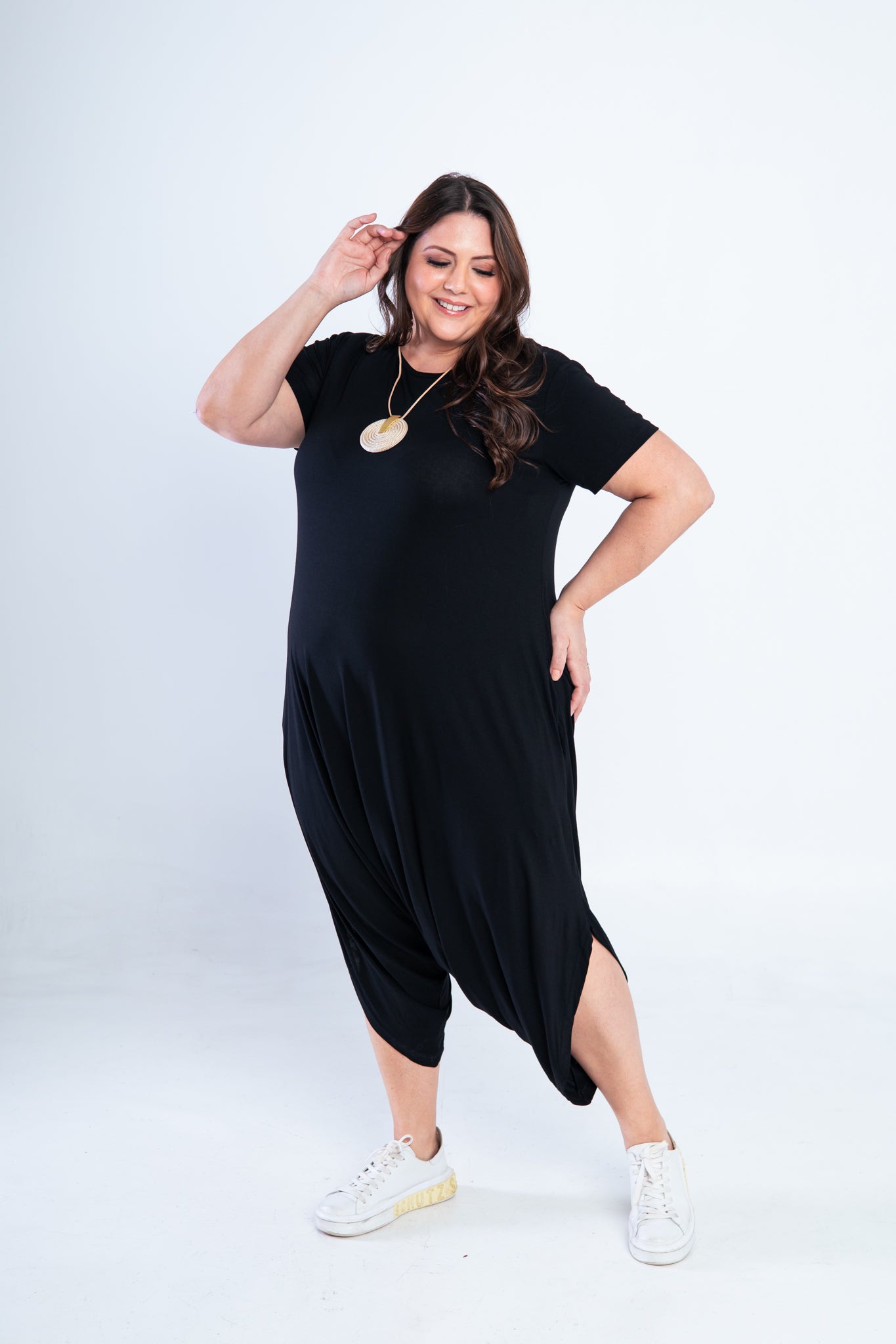 Macacão Fênix - Saruel com Bolsos em Viscolycra