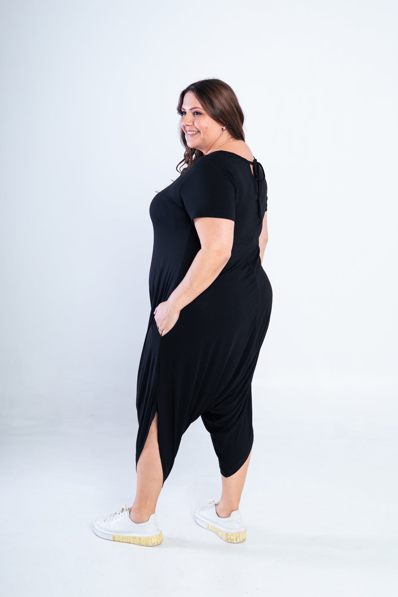 Macacão Fênix - Saruel com Bolsos em Viscolycra