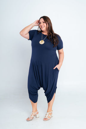 Macacão Fênix - Saruel com Bolsos em Viscolycra