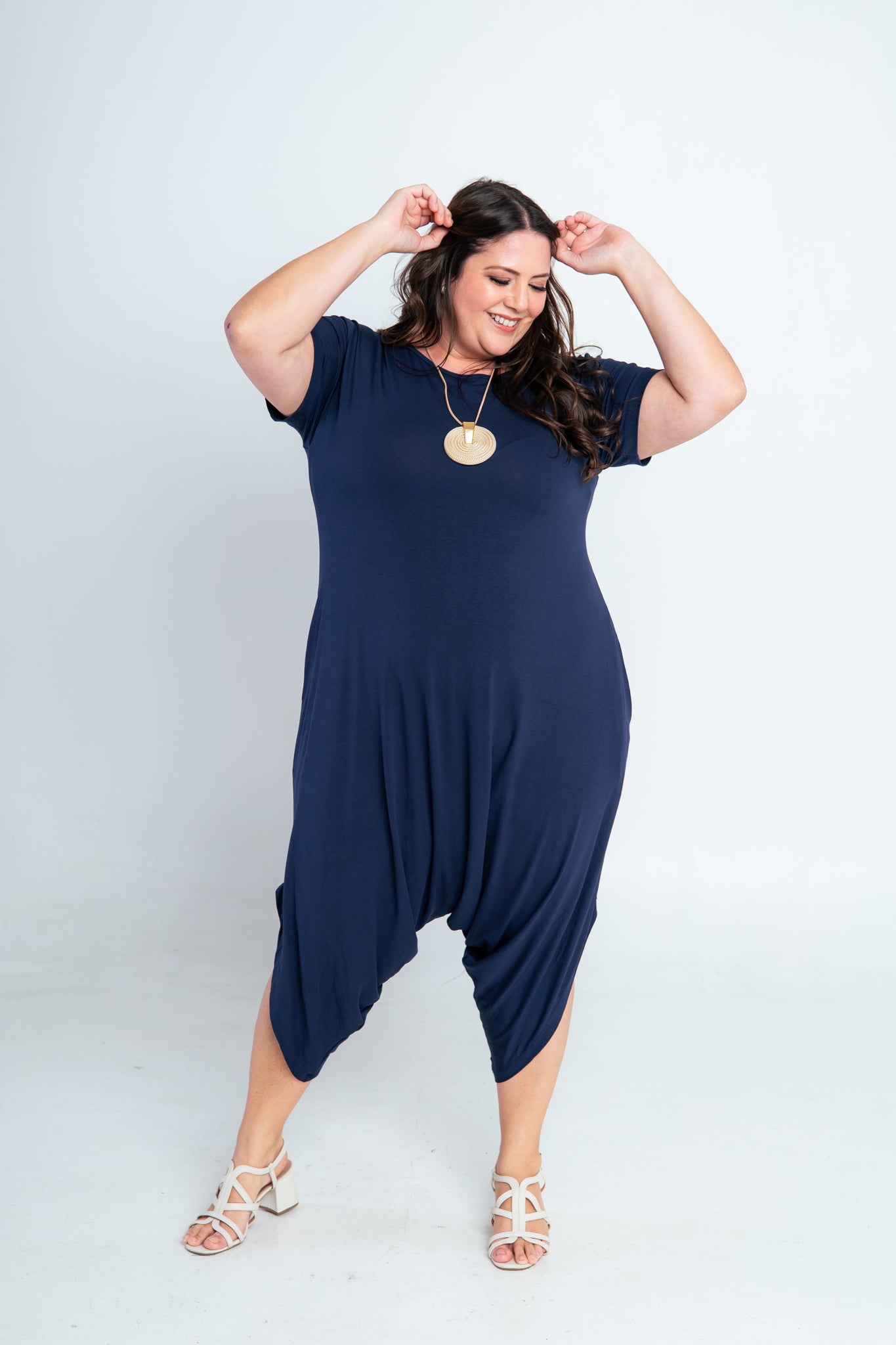 Macacão Fênix - Saruel com Bolsos em Viscolycra