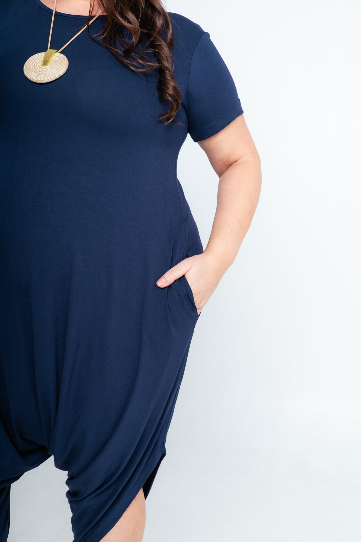 Macacão Fênix - Saruel com Bolsos em Viscolycra