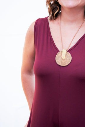 Macacão Aurora - Regata Decote V em Malha Confort