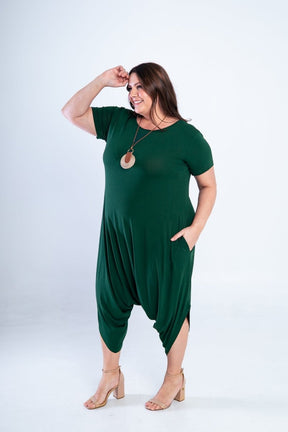 Macacão Fênix - Saruel com Bolsos em Viscolycra