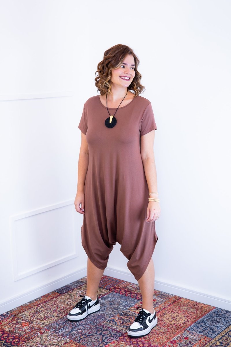 Macacão Fênix - Saruel com Bolsos em Viscolycra