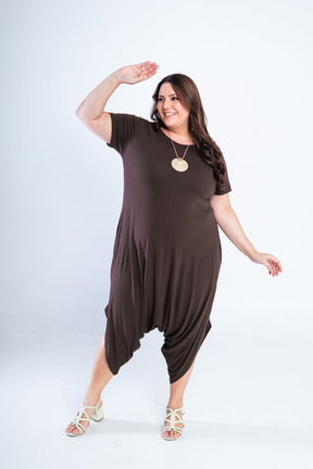 Macacão Fênix - Saruel com Bolsos em Viscolycra