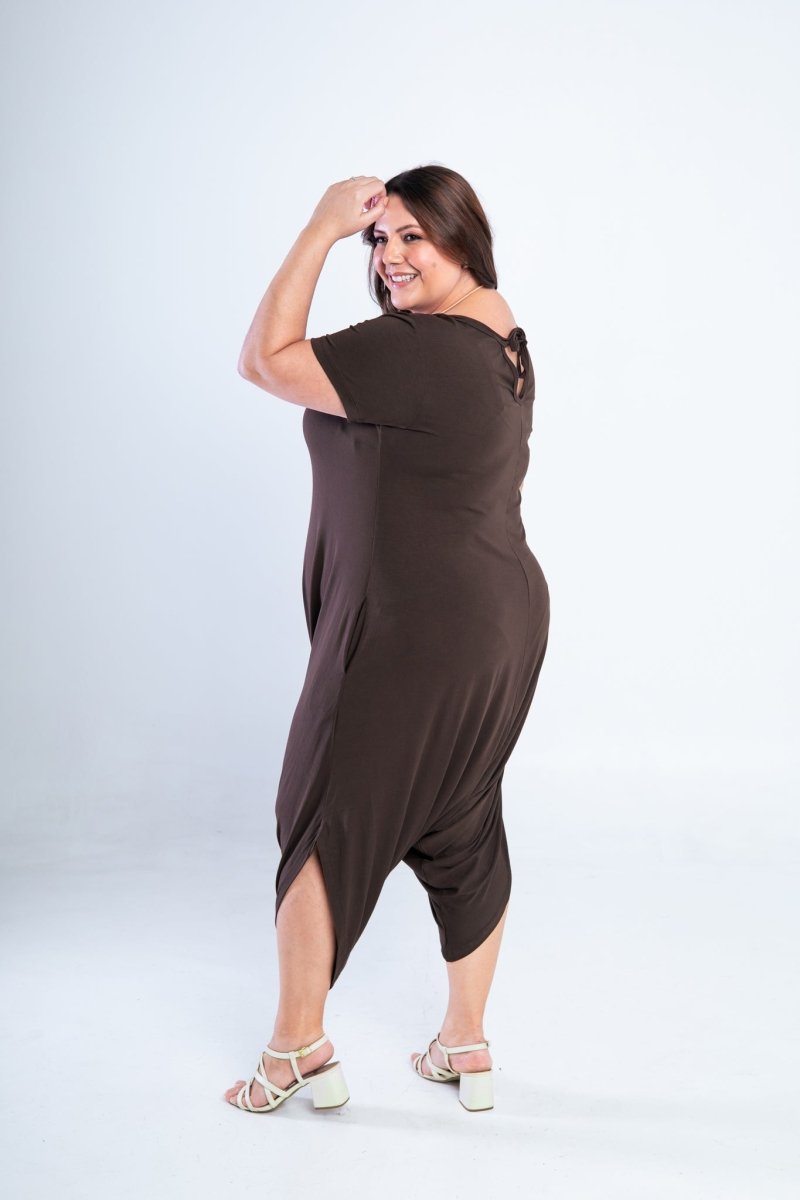 Macacão Fênix - Saruel com Bolsos em Viscolycra