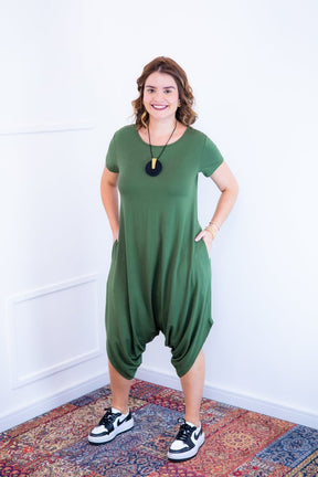 Macacão Fênix - Saruel com Bolsos em Viscolycra