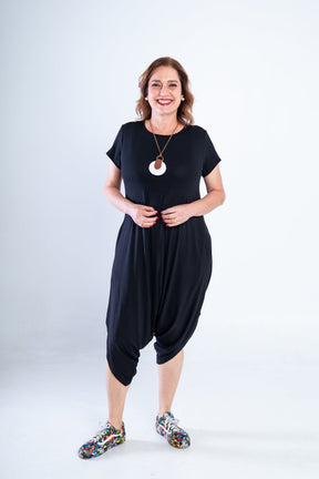 Macacão Fênix - Saruel com Bolsos em Viscolycra