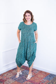 Macacão Fênix - Saruel com Bolsos em Viscolycra