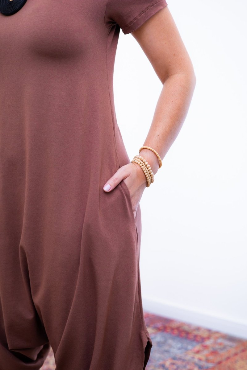 Macacão Fênix - Saruel com Bolsos em Viscolycra