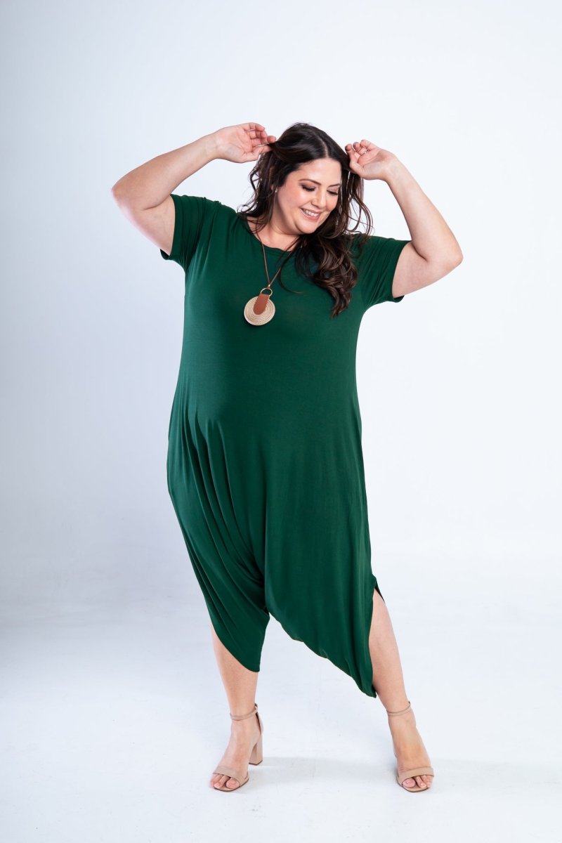 Macacão Fênix - Saruel com Bolsos em Viscolycra