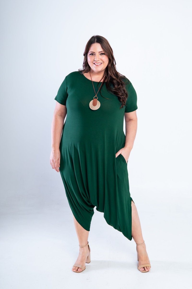 Macacão Fênix - Saruel com Bolsos em Viscolycra