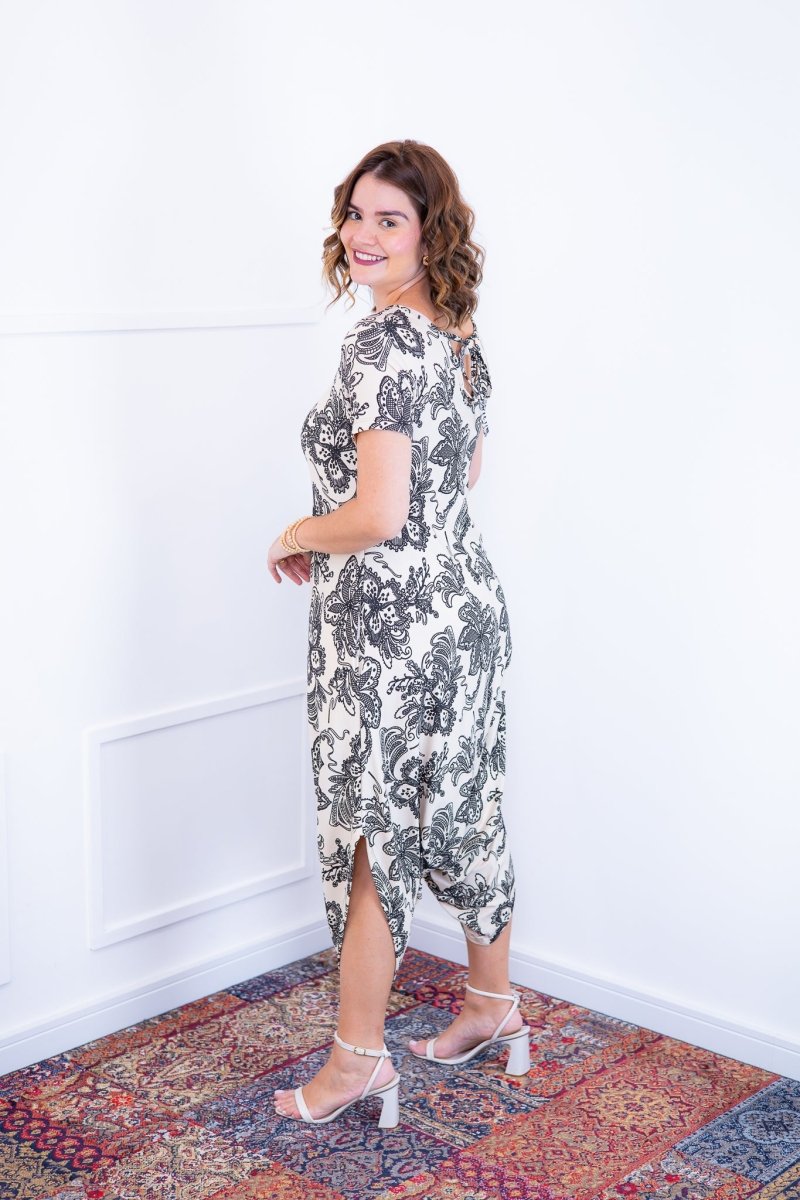 Macacão Fênix - Saruel com Bolsos em Viscolycra