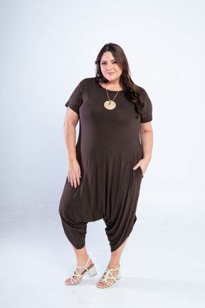 Macacão Fênix - Saruel com Bolsos em Viscolycra