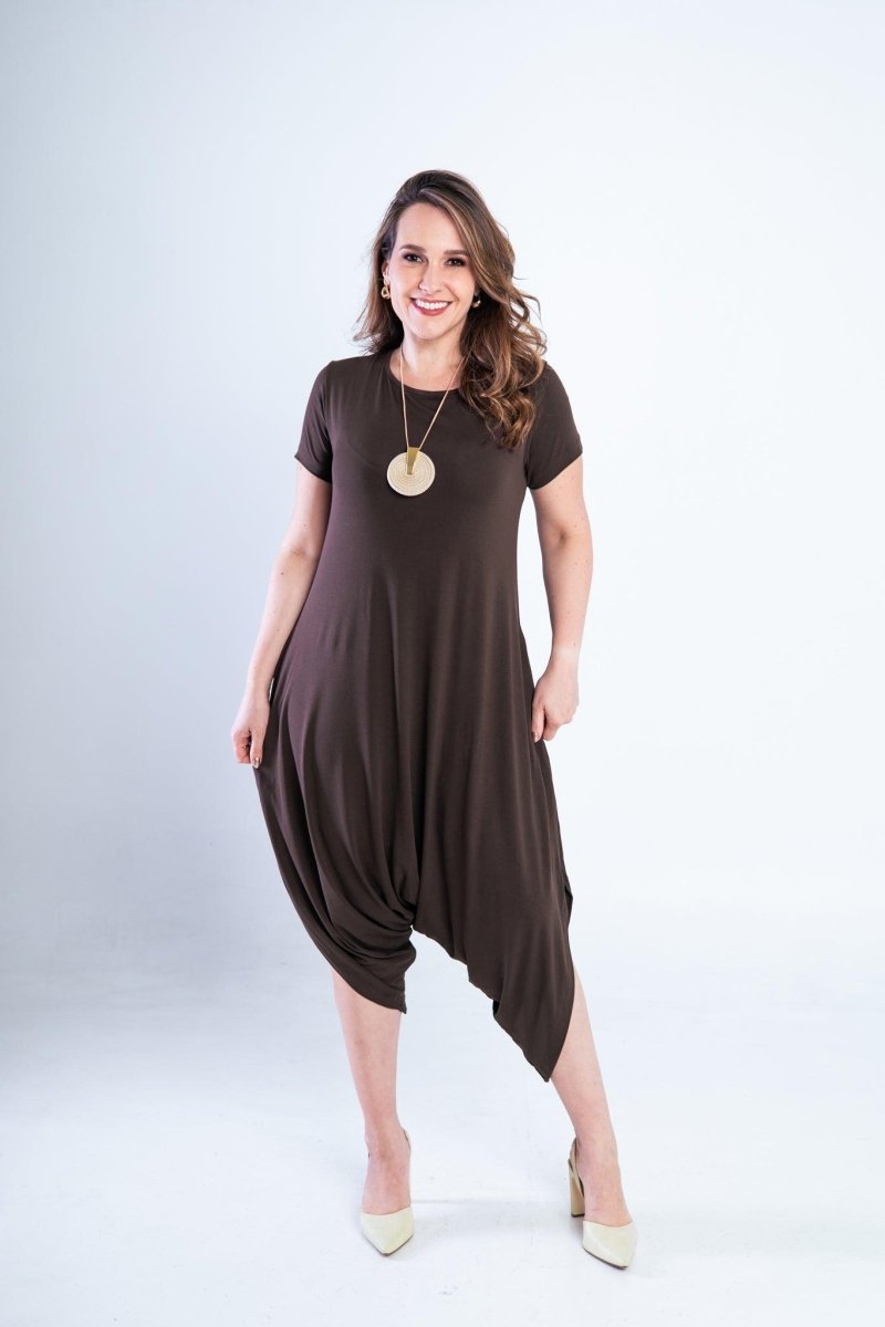 Macacão Fênix - Saruel com Bolsos em Viscolycra