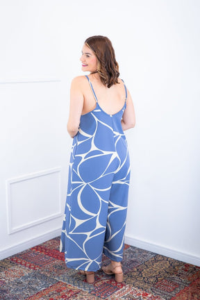 Macacão Grécia – Pantalona em Crepe com Alça Ajustável