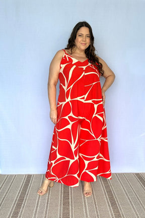 Macacão Grécia – Pantalona em Crepe com Alça Ajustável