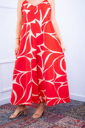 Macacão Grécia – Pantalona em Crepe com Alça Ajustável