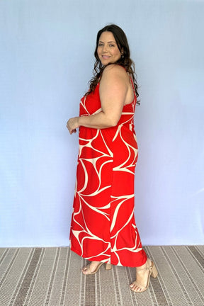 Macacão Grécia – Pantalona em Crepe com Alça Ajustável