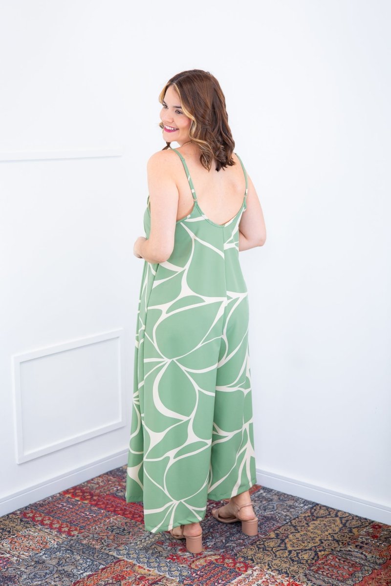 Macacão Grécia – Pantalona em Crepe com Alça Ajustável