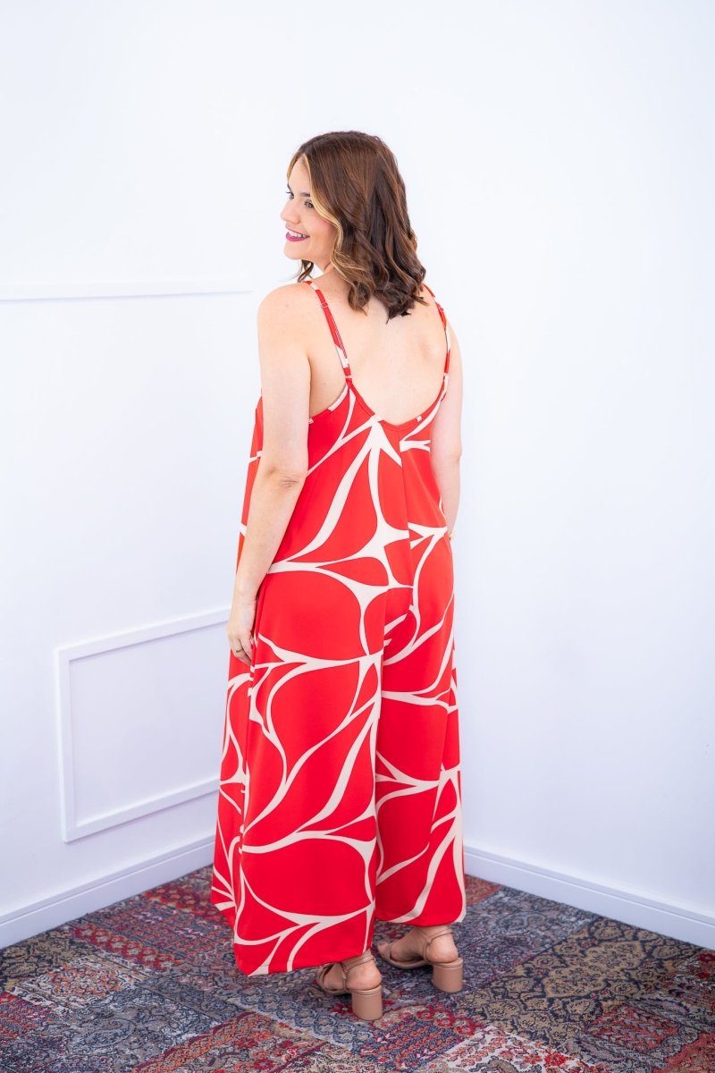 Macacão Grécia – Pantalona em Crepe com Alça Ajustável