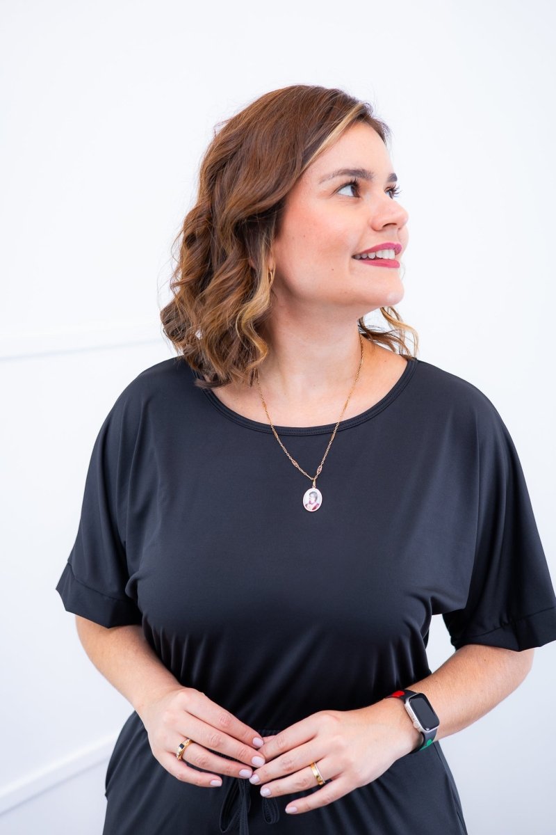 Macacão Isadora - Manga Japonesa com Calça Pantalona