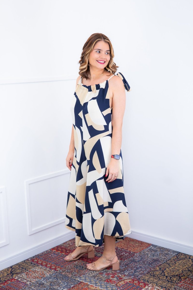 Macacão Maldivas – Pantalona em Crepe com Amarração