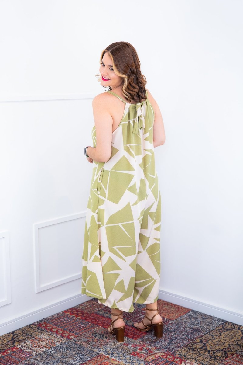 Macacão Maldivas – Pantalona em Crepe com Amarração