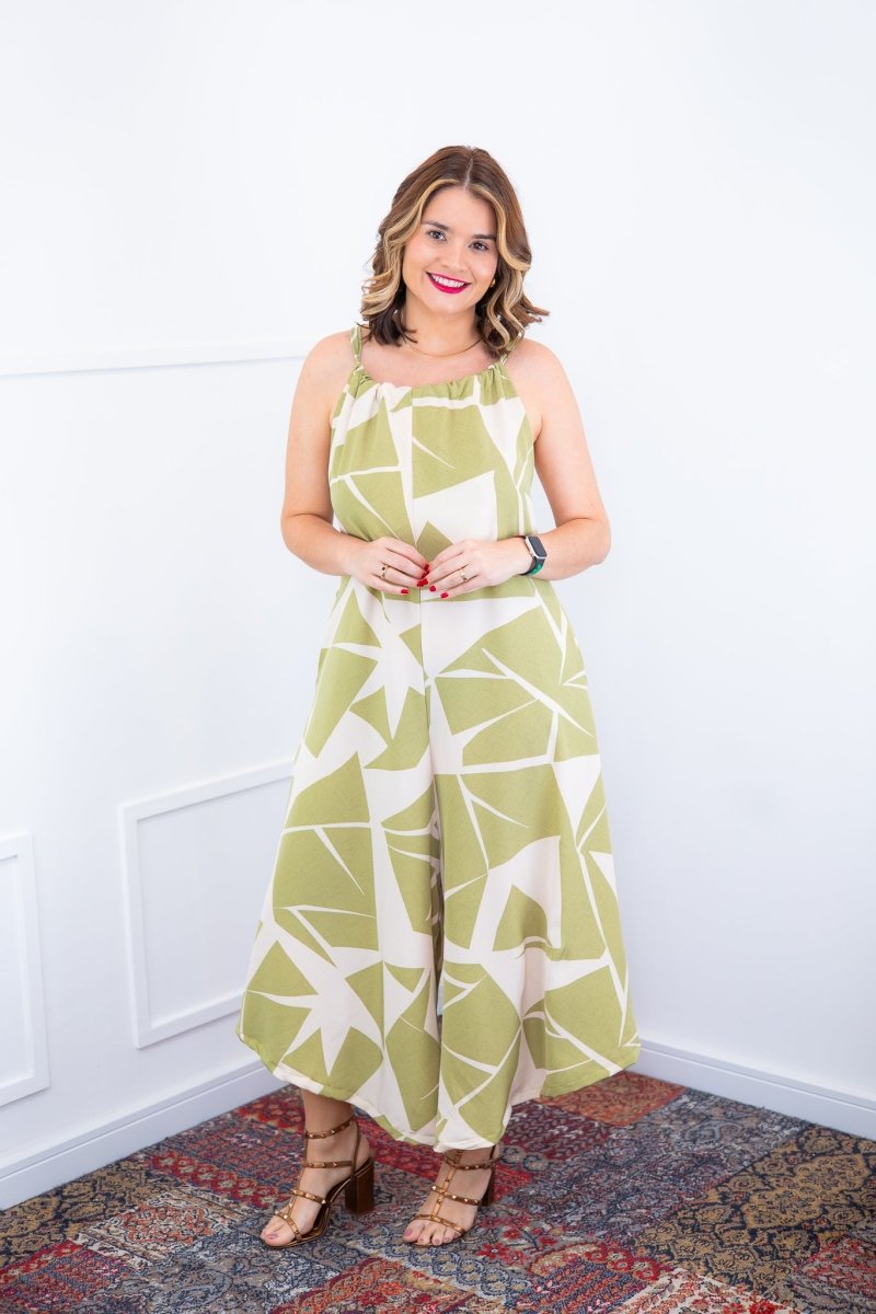 Macacão Maldivas – Pantalona em Crepe com Amarração