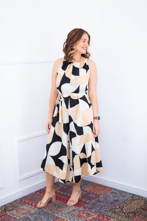 Macacão Maldivas – Pantalona em Crepe com Amarração