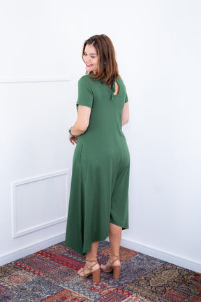 Macacão Origem - Gola Redonda com Barra Triangular em Viscolycra