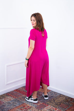 Macacão Origem - Gola Redonda com Barra Triangular em Viscolycra