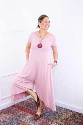 Macacão Origem - Gola Redonda com Barra Triangular em Viscolycra