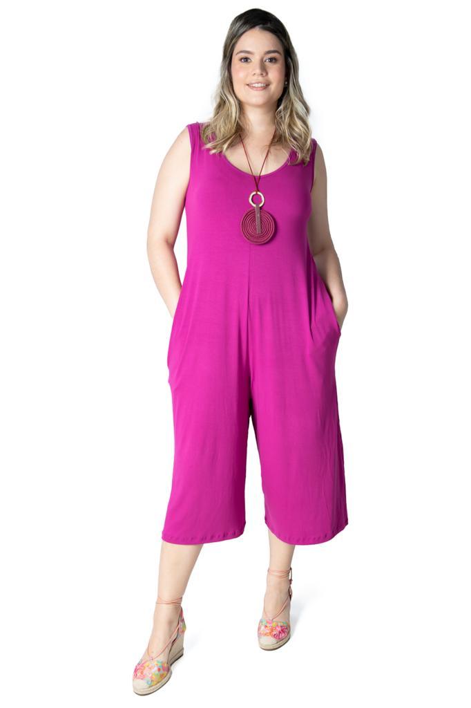 Macacão Soul - Regata Pantacourt em Viscolycra