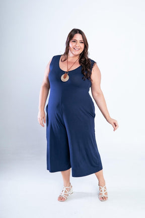 Macacão Soul - Regata Pantacourt em Viscolycra