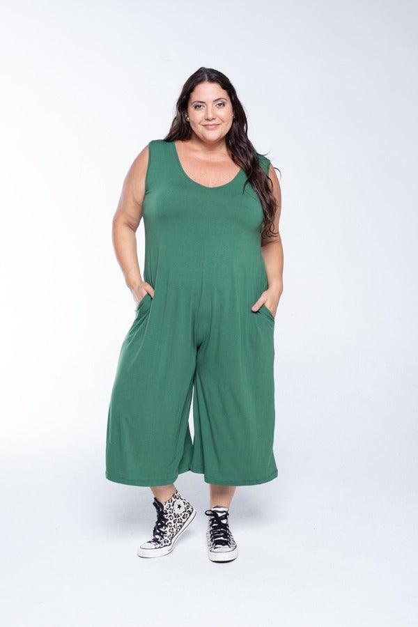 Macacão Soul - Regata Pantacourt em Viscolycra