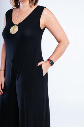 Macacão Soul - Regata Pantacourt em Viscolycra