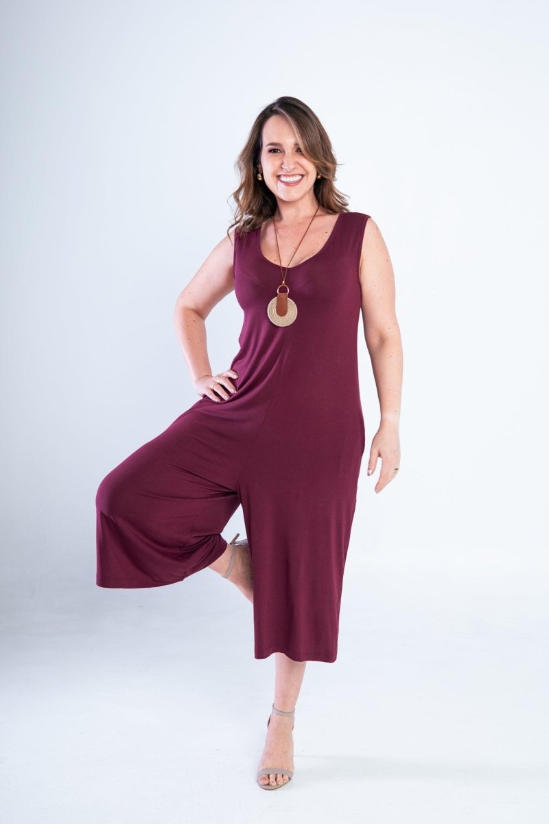 Macacão Soul - Regata Pantacourt em Viscolycra