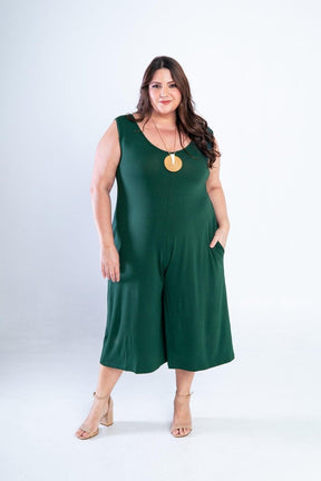 Macacão Soul - Regata Pantacourt em Viscolycra