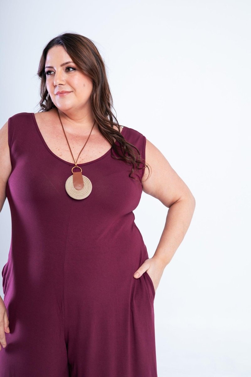 Macacão Soul - Regata Pantacourt em Viscolycra