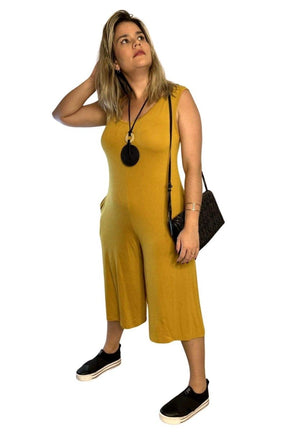 Macacão Soul - Regata Pantacourt em Viscolycra