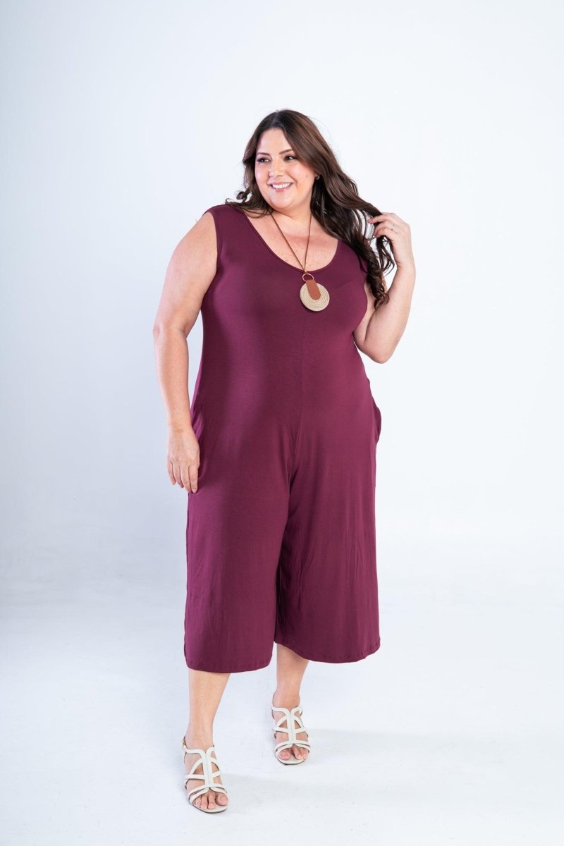 Macacão Soul - Regata Pantacourt em Viscolycra