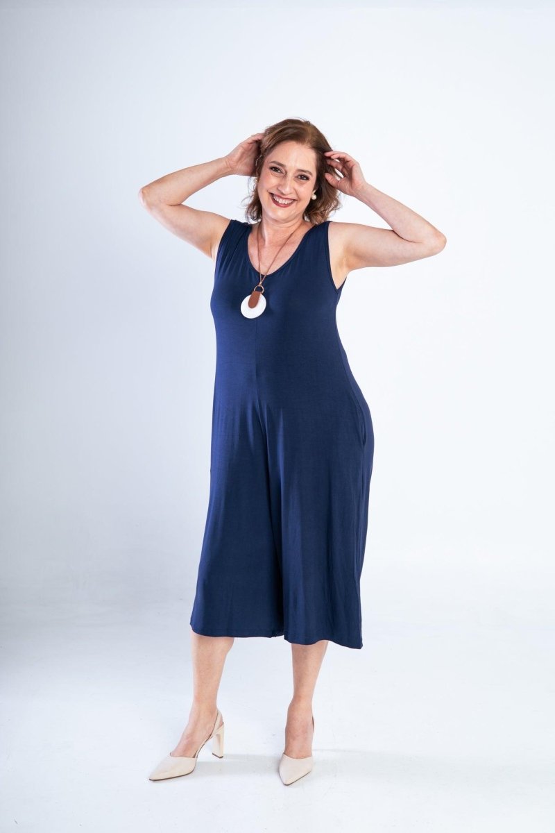 Macacão Soul - Regata Pantacourt em Viscolycra