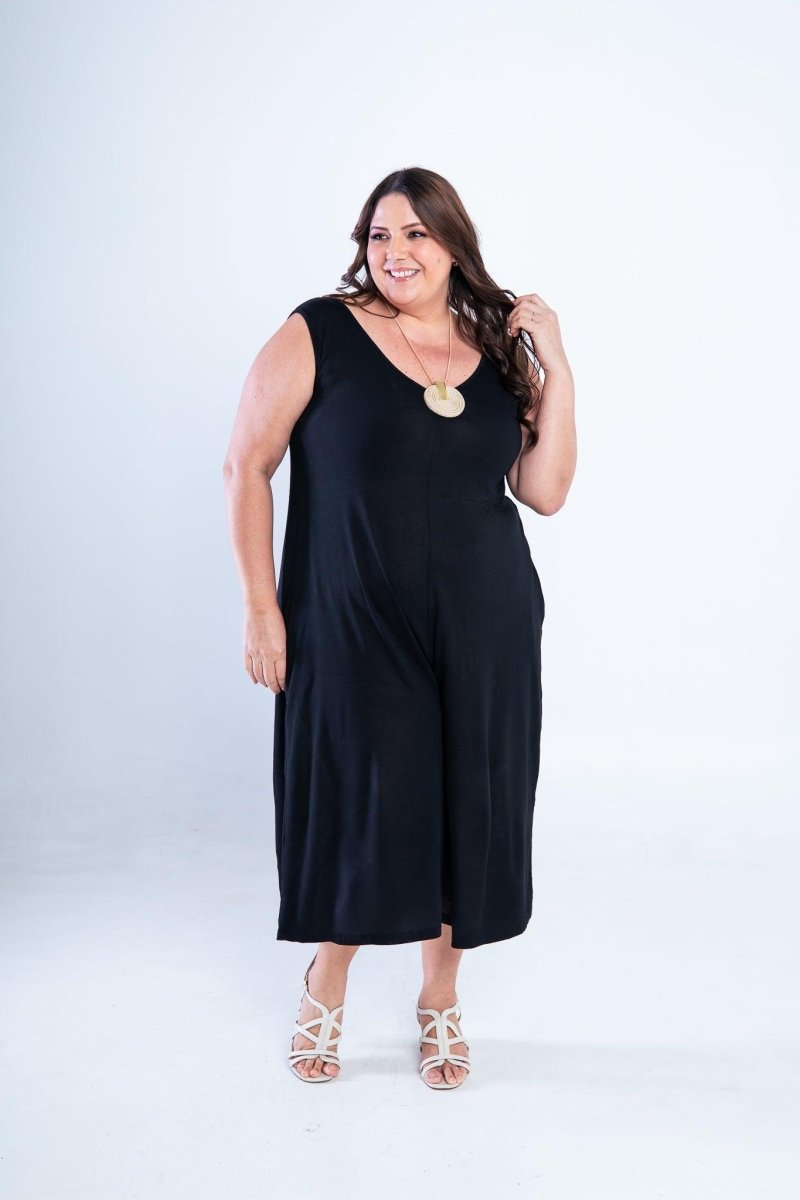 Macacão Soul - Regata Pantacourt em Viscolycra