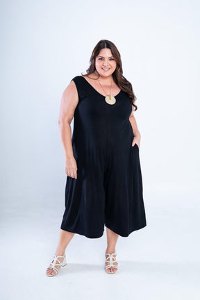 Macacão Soul - Regata Pantacourt em Viscolycra